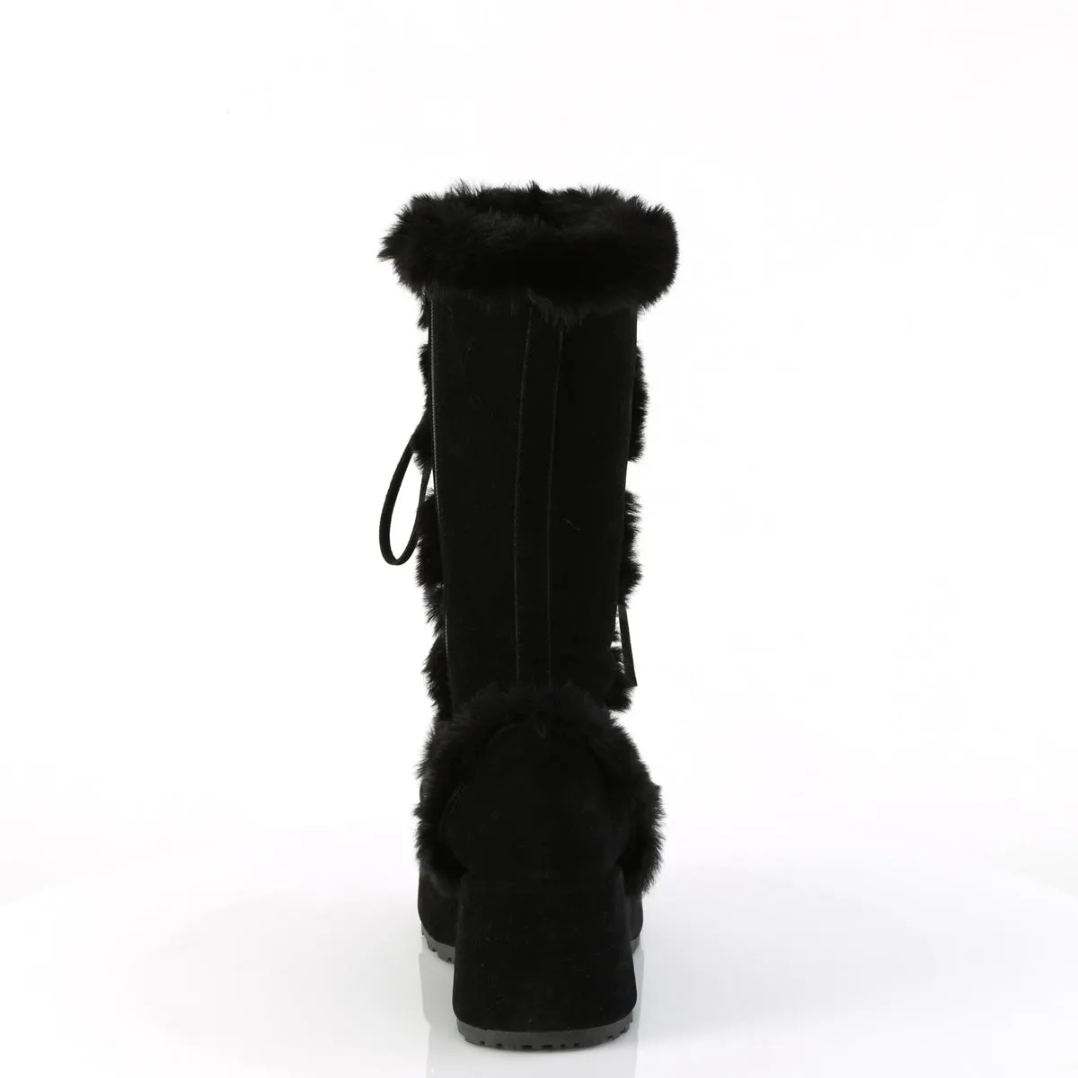 2 Inch Platform CUBBY-311 Black Suede