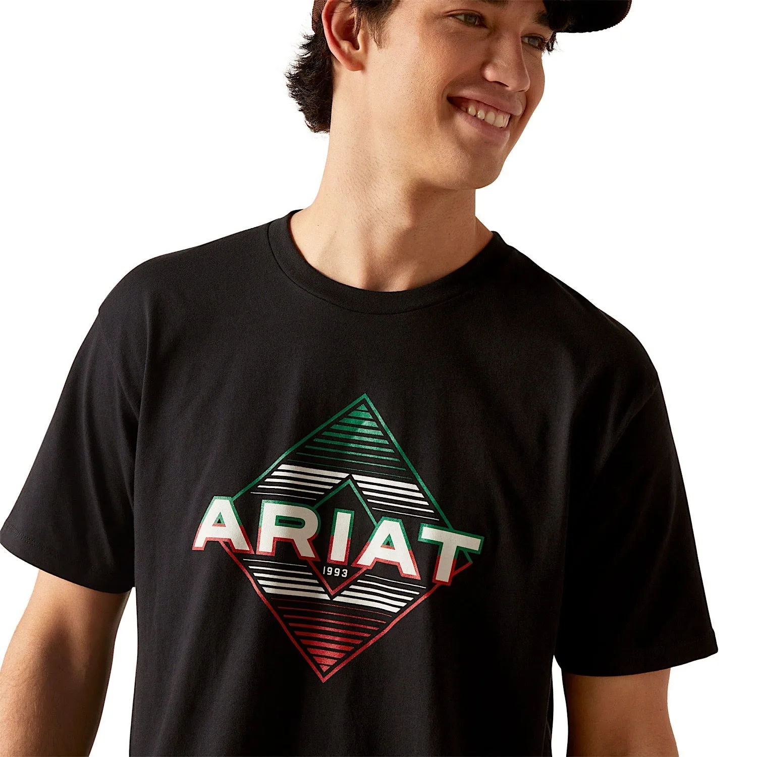 ARIAT Mens Durango Diamond S/S Tee Black