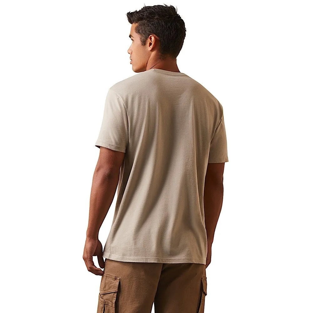 Ariat Mens Hybrid Seed T-Shirt Khaki Heather