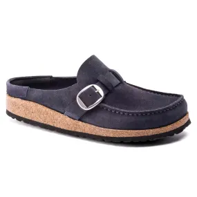 'Birkenstock' Women's Buckley Suede Leather Clog - Navy