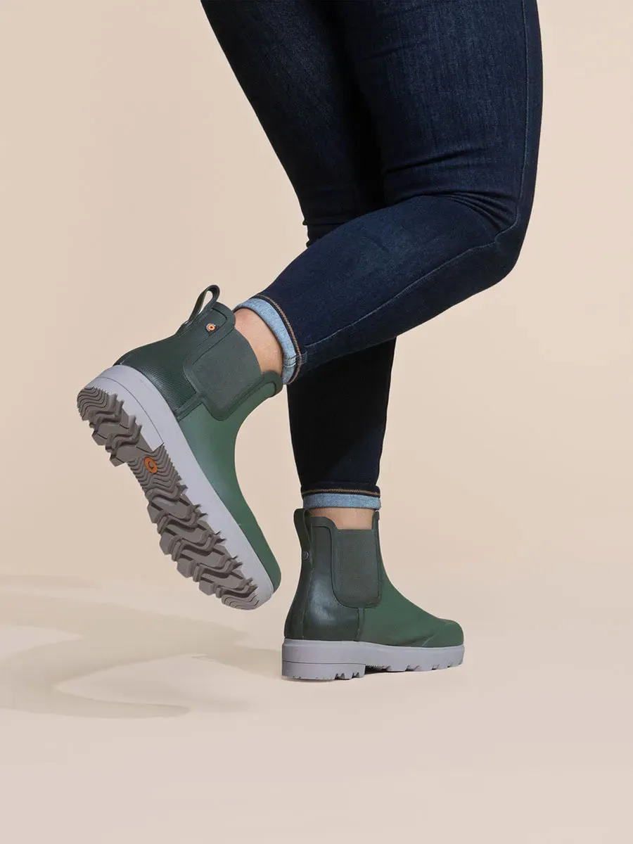 BOGS Holly Chelsea Green Ash Womens Boots