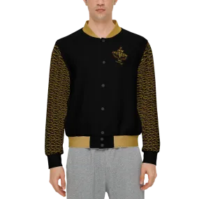 BREWZ Elected Men's Designer Double Layered Techno Scuba Knit Varsity Jacket