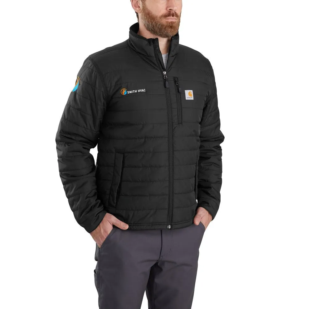 'Carhartt' Men's Rain Defender Insulated Gilliam Jacket - Black