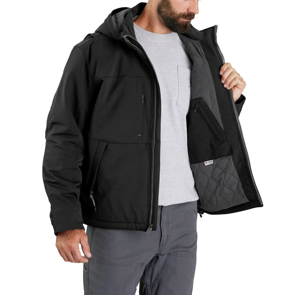 'Carhartt' Men's Super Dux Full Swing Relaxed Fit Insulated Jacket-Level 3 Warmest Rating - Black