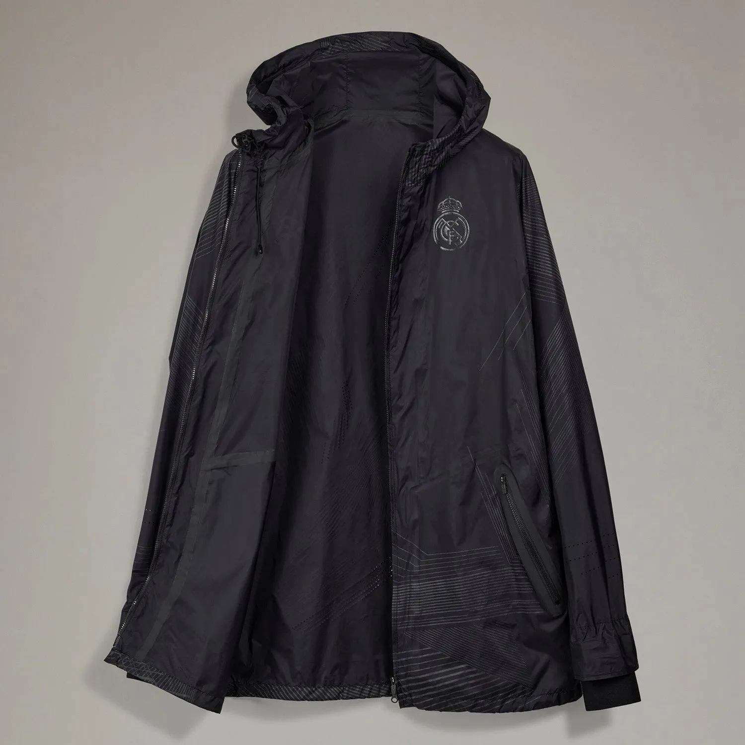 Y-3 Mens Black Himno Jacket 21/22 - Stylish and Functional Outerwear