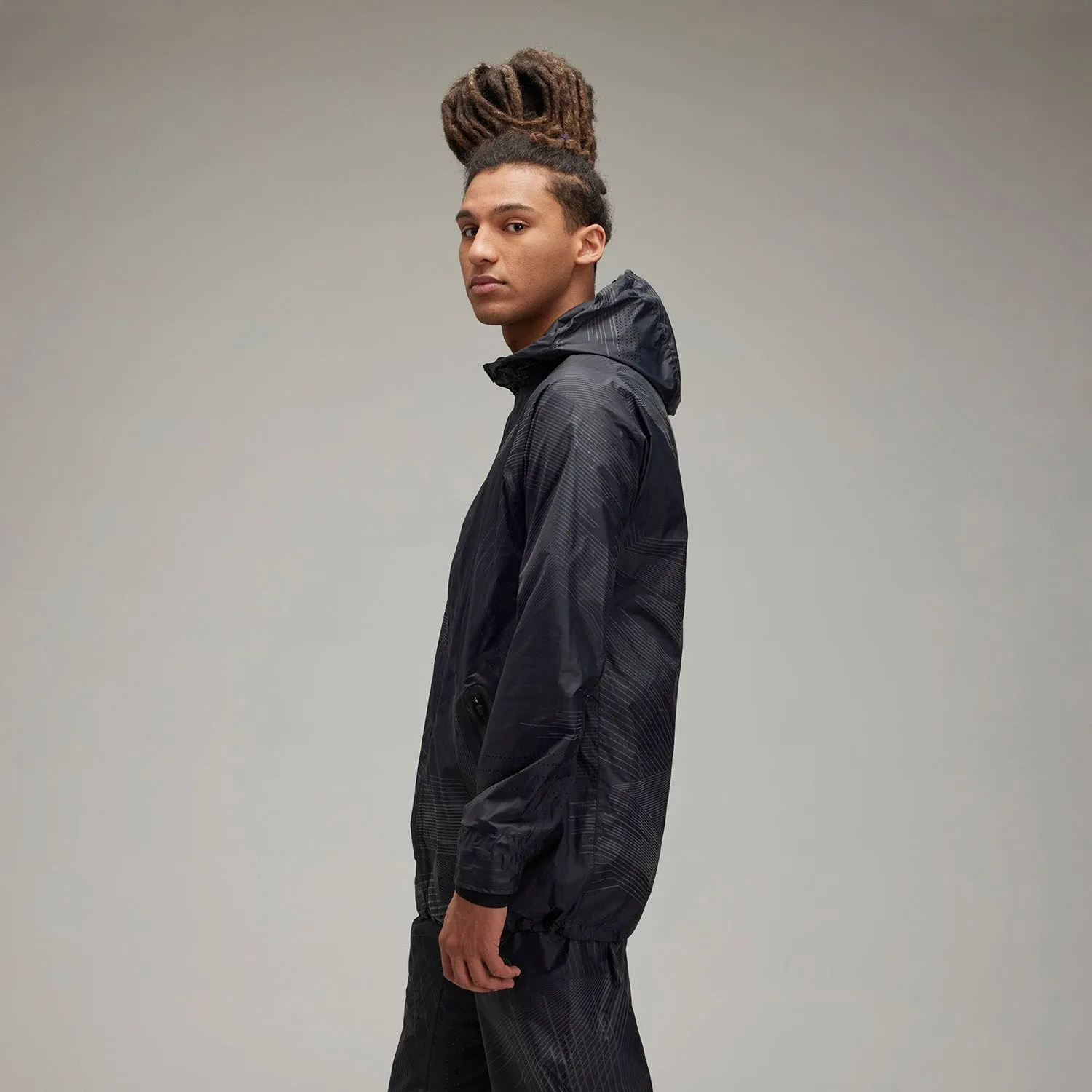 Y-3 Mens Black Himno Jacket 21/22 - Stylish and Functional Outerwear