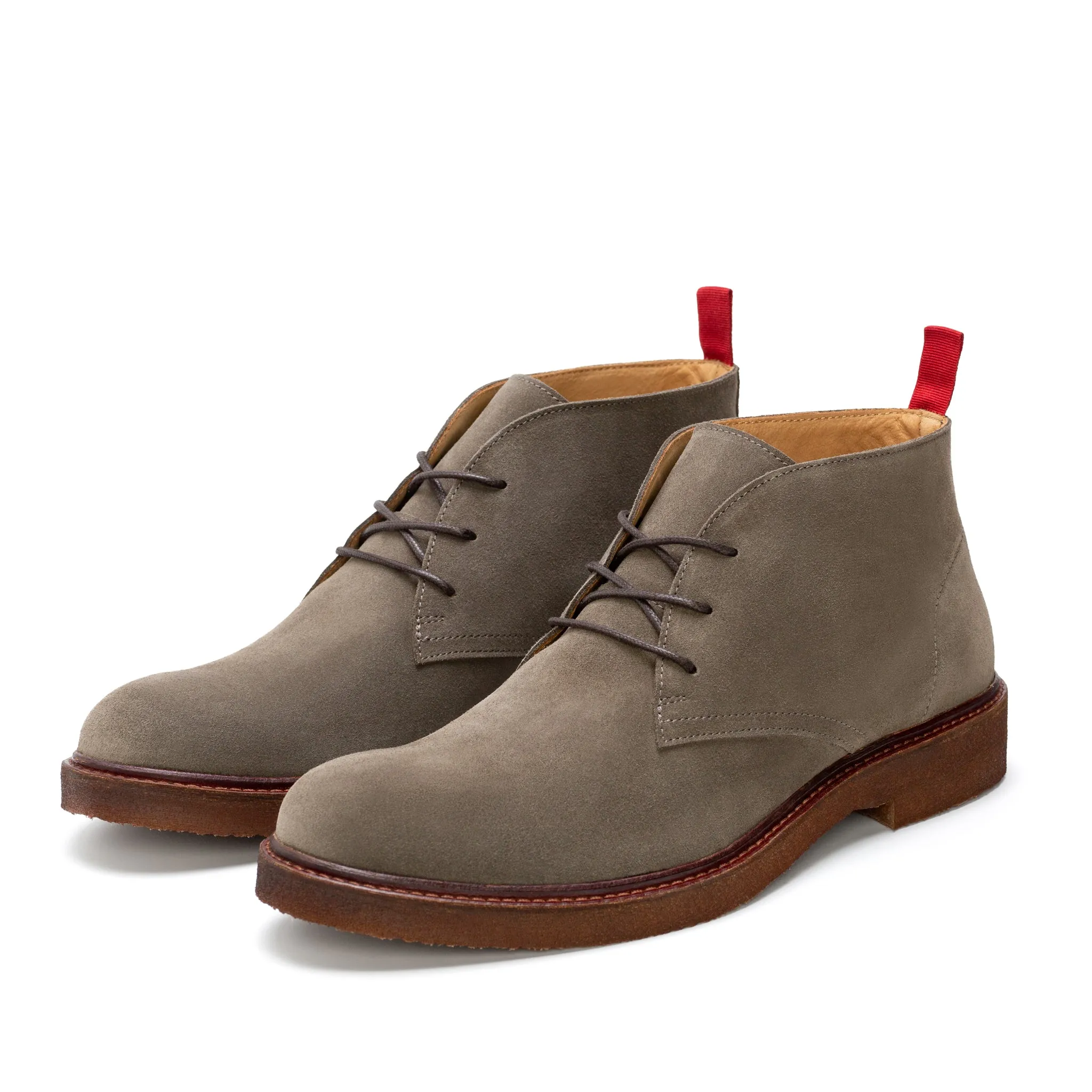 Chukka Mens Leon Ash Suede