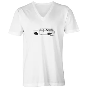 EH Holden Wagon Mens V-Neck Tee