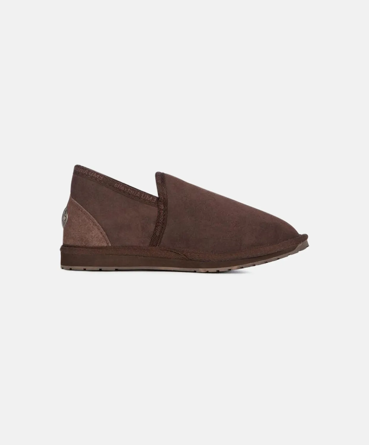 EMU Platinum Ashford Chocolate Mens Sheepskin Slippers