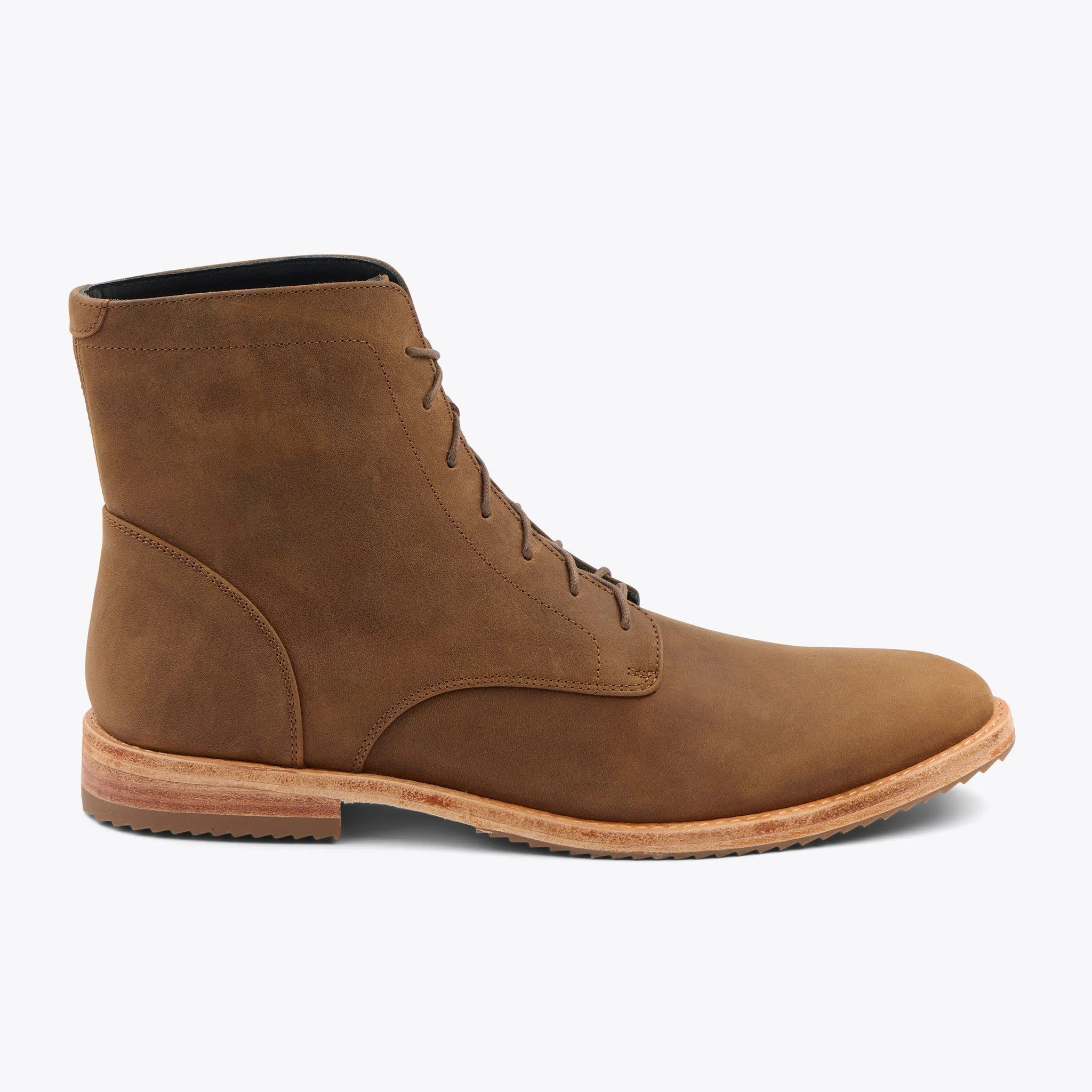 Everyday Lace-Up Boot Tobacco