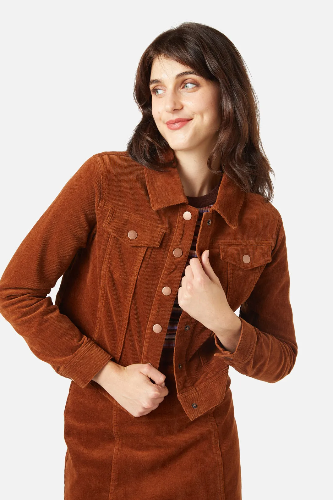 Georgie Cord Jacket