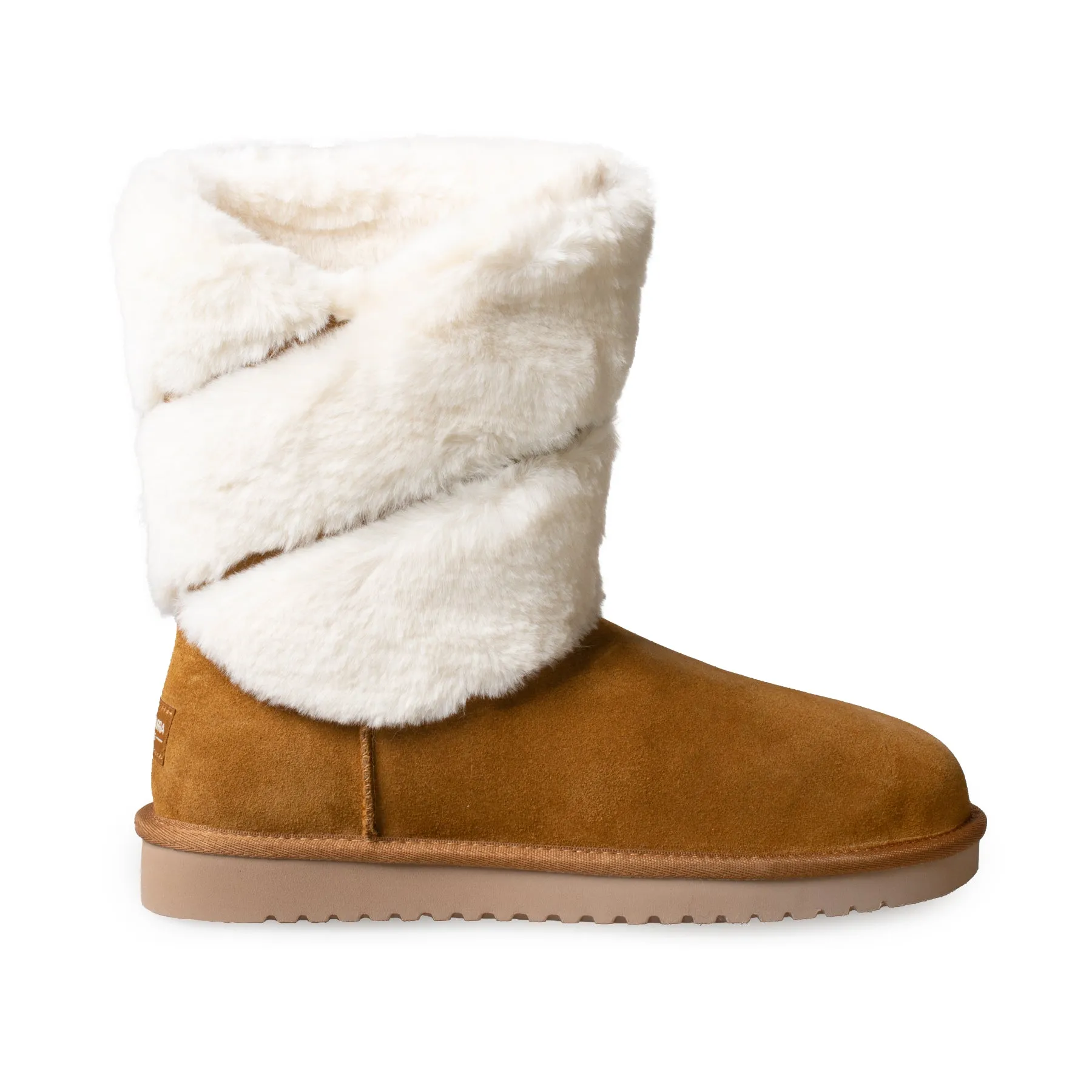 Koolaburra By UGG Dezi Short Chestnut Boots - Women's