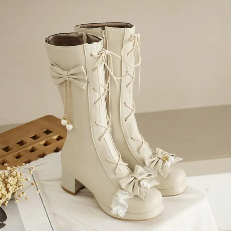 Lolita Knight Boots AD12699