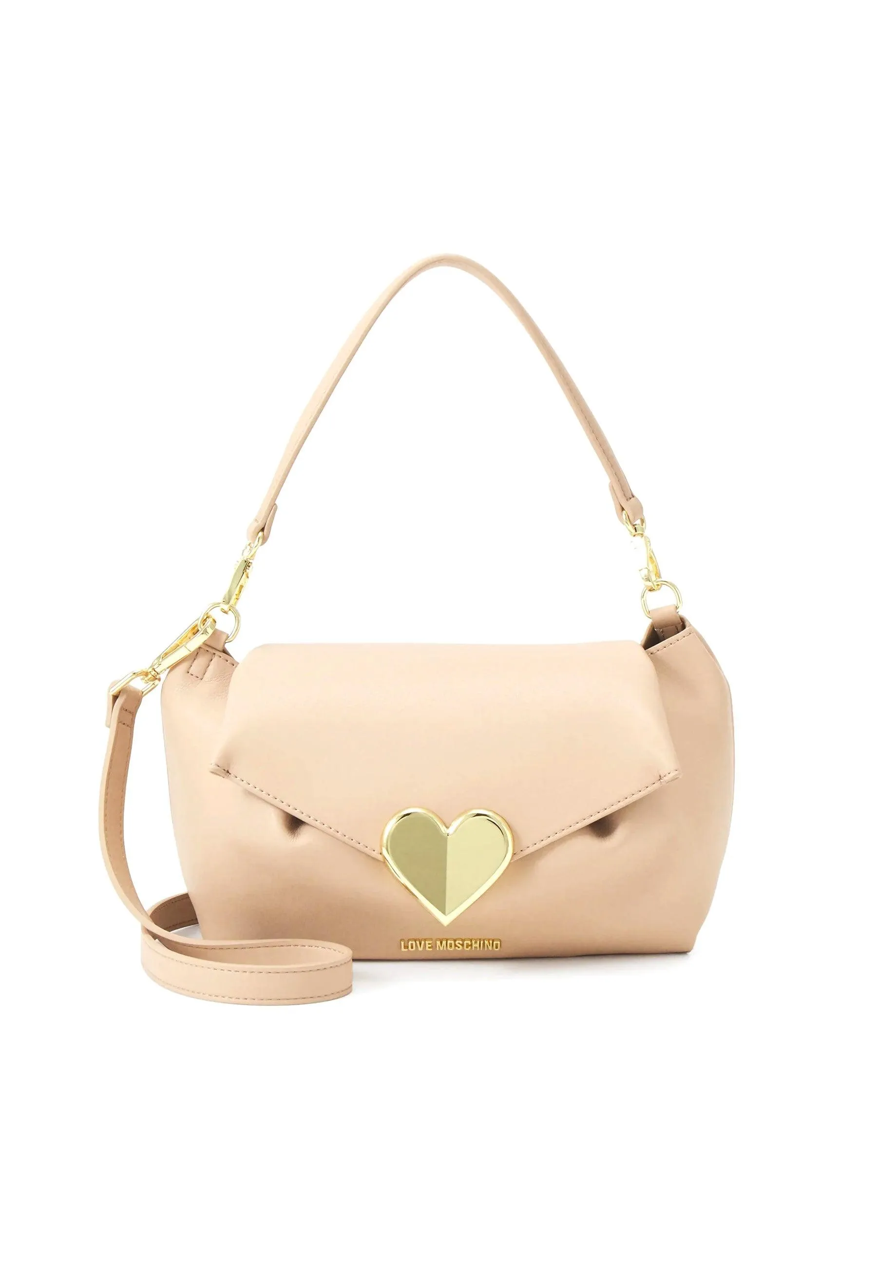 LOVE MOSCHINO Borsa Cuore Small Nude JC4078PP1HLC0609