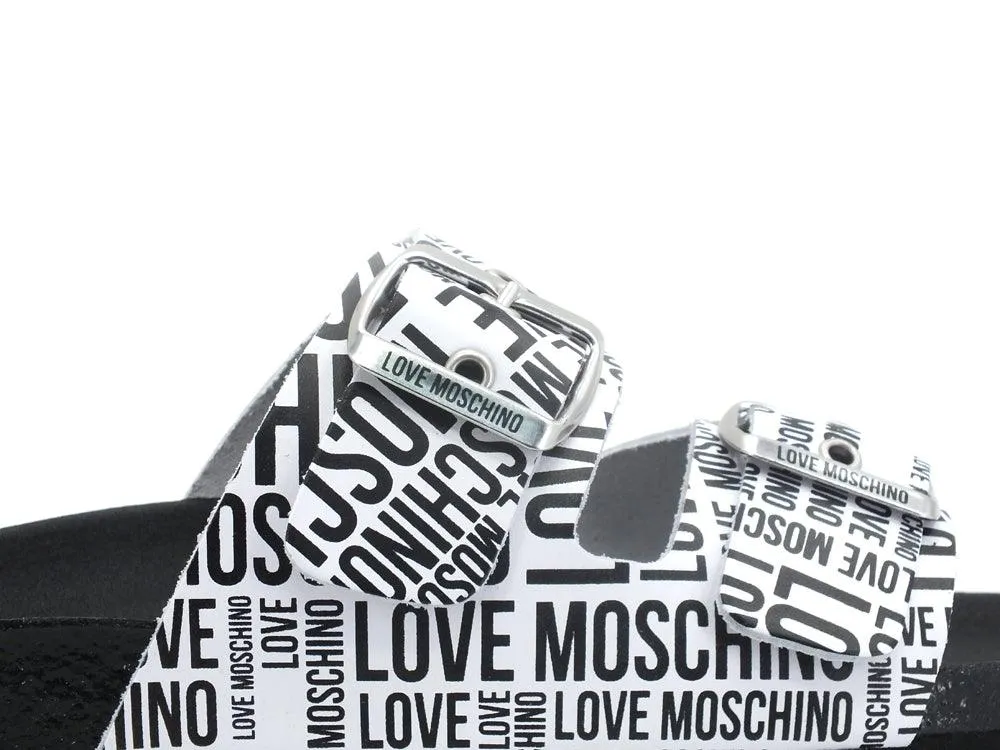 LOVE MOSCHINO Ciabatta Fibbia Nero JA28073G1EIJ010A