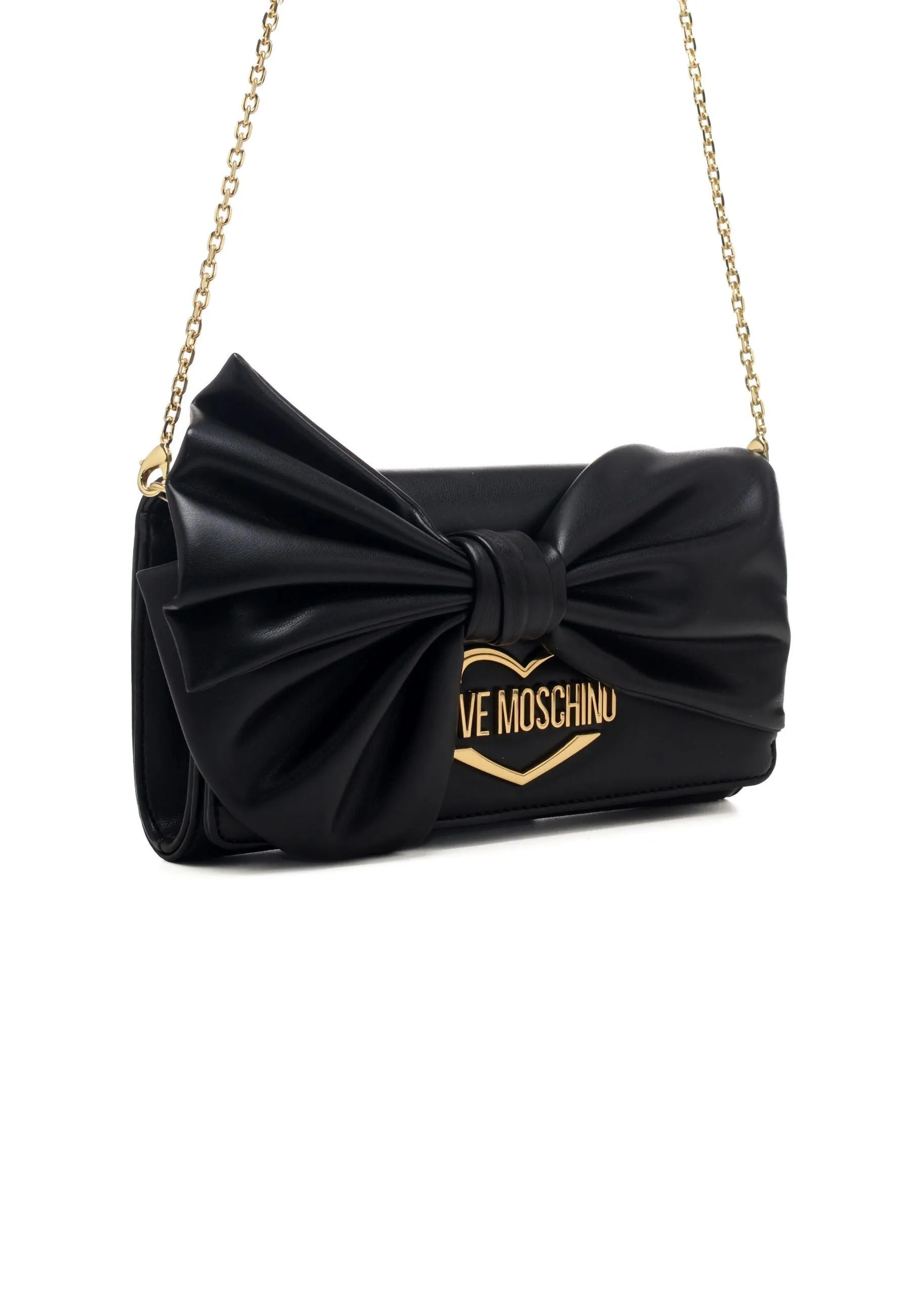 LOVE MOSCHINO Pochette Fiocco Nero JC4394PP0GKH0000