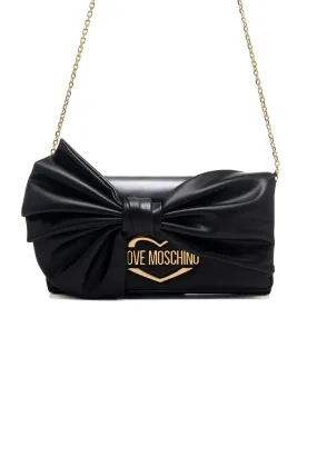 LOVE MOSCHINO Pochette Fiocco Nero JC4394PP0GKH0000