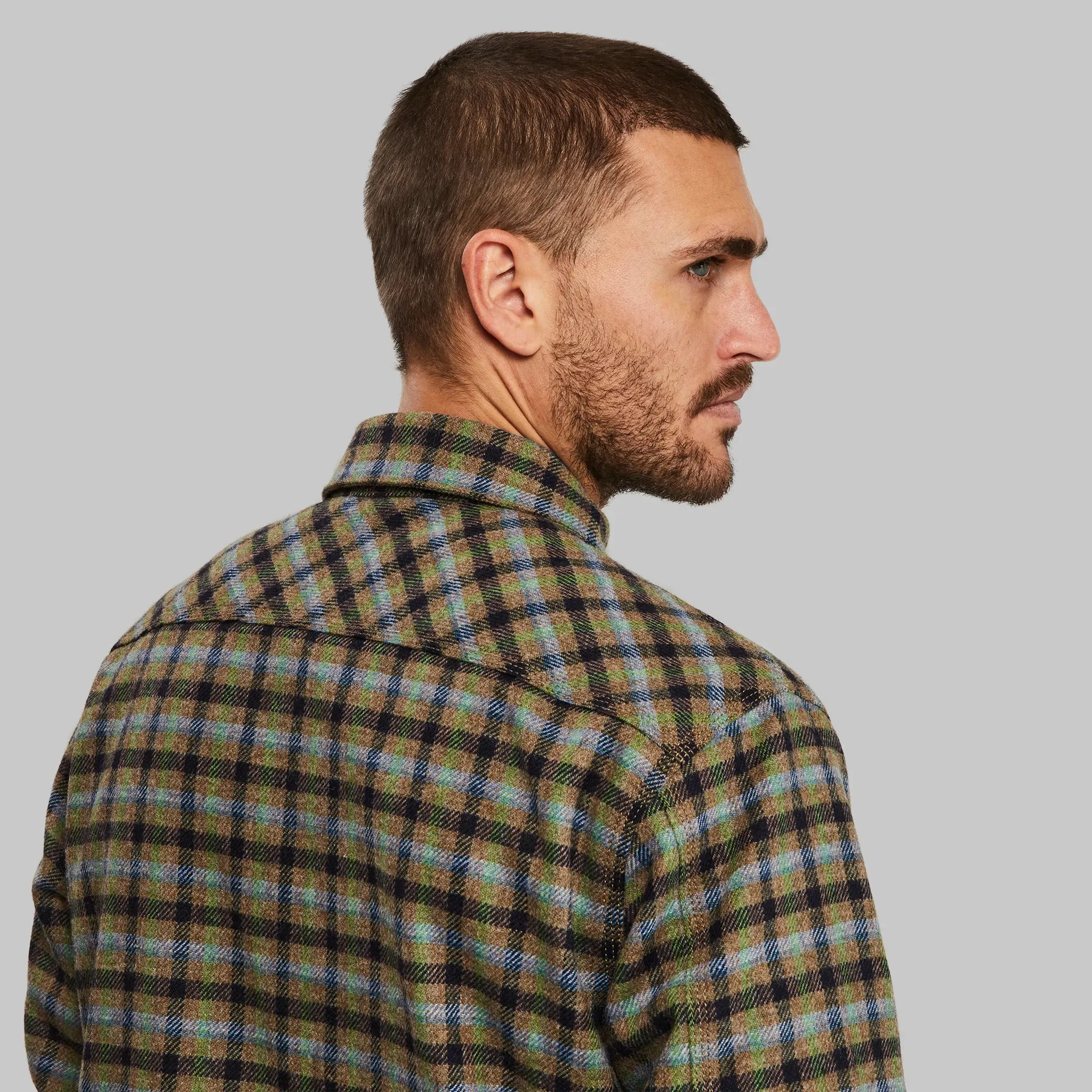 Lumberjacket. Grey-Green edition