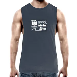 Make Your Own Commodore Mens Barnard Tank Top Tee