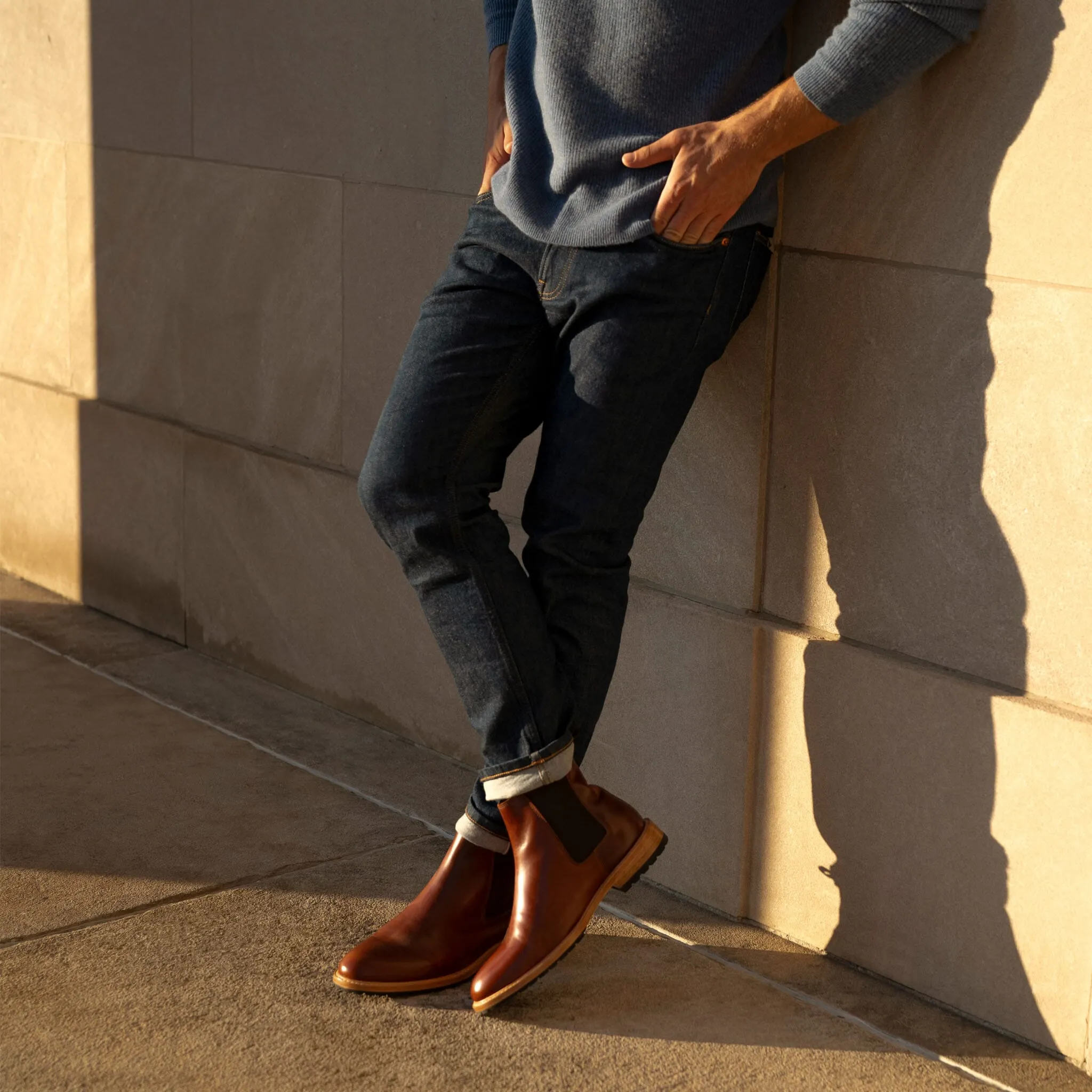 Marco Everyday Chelsea Boot Mahogany