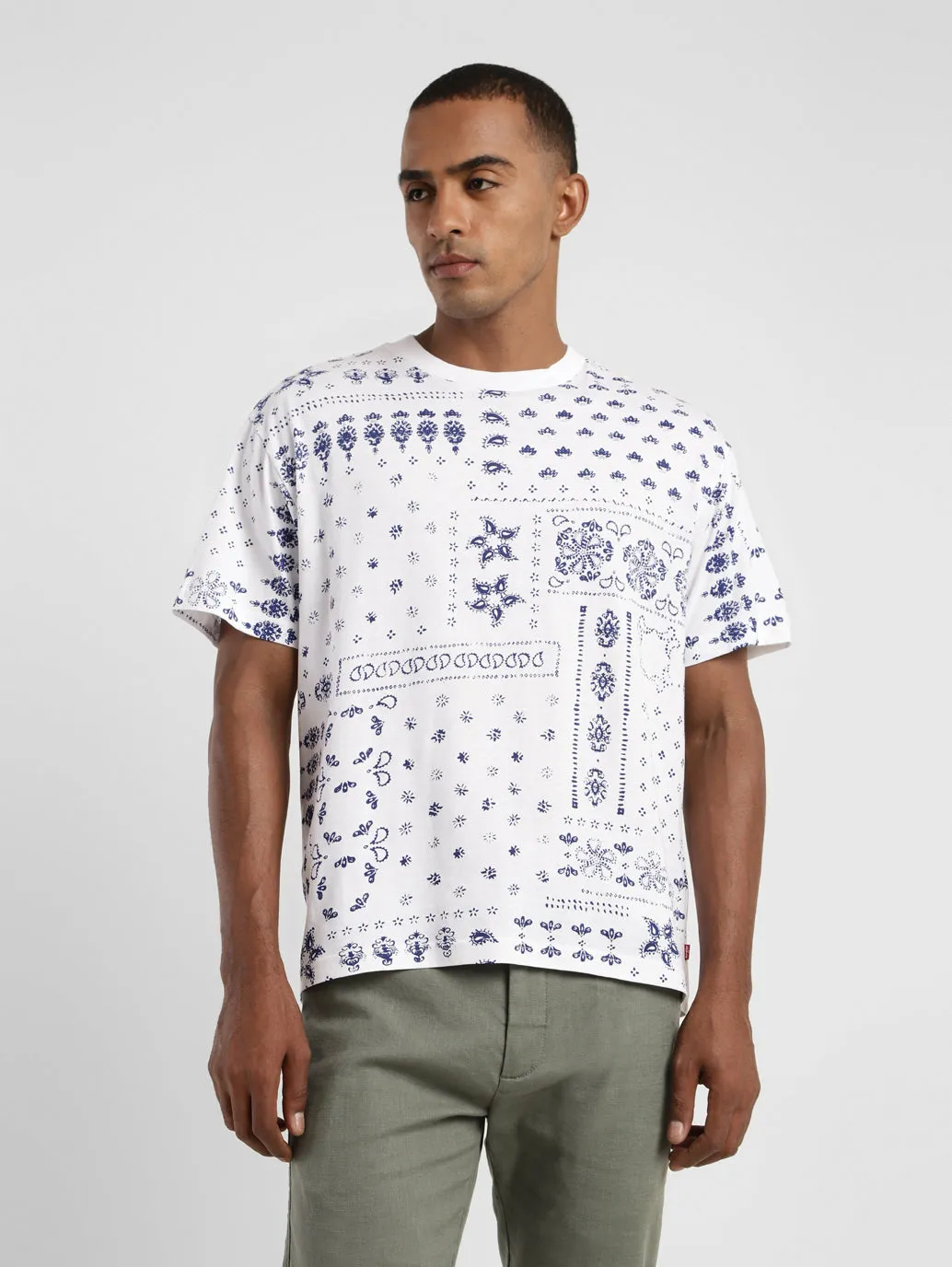 Men's All Over Print Crew Neck T-Shirt