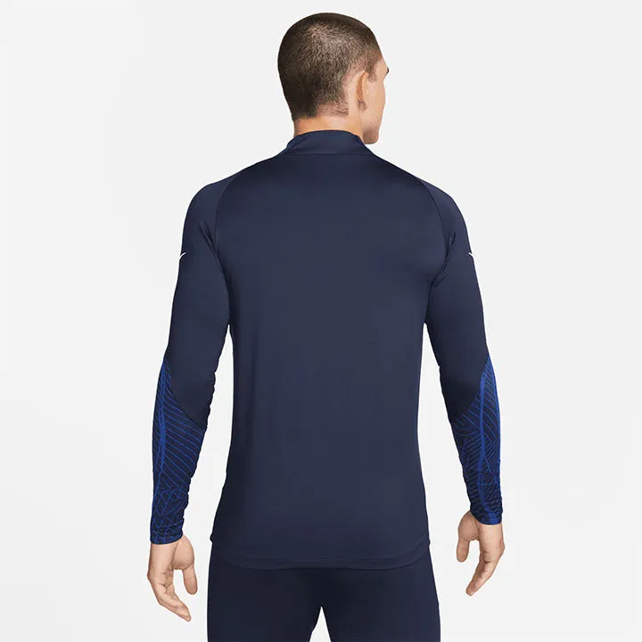 Men's Nike USA 1/4 Zip Strike Navy Drill Top