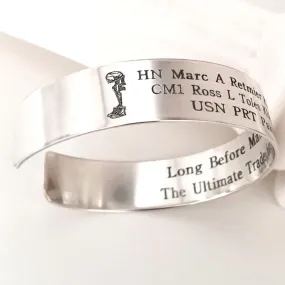 Military Bracelet - Honor the Fallen Hero