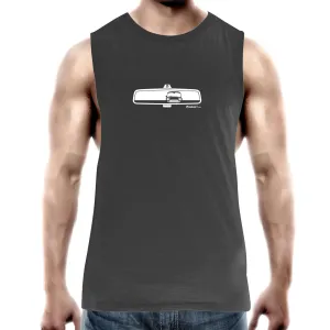 Mini in My Rearview Mens Barnard Tank Top Tee