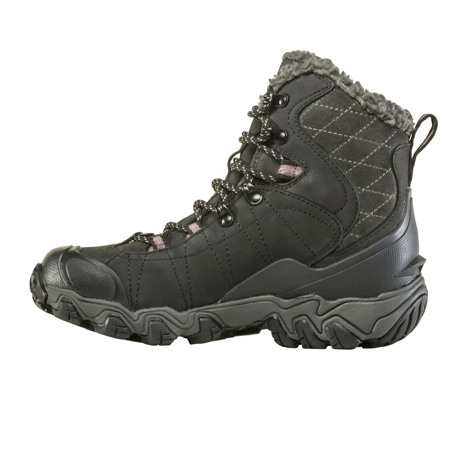 Oboz Bridger 7" Insulated B-DRY Winter Hiking Boot (Women) - Black