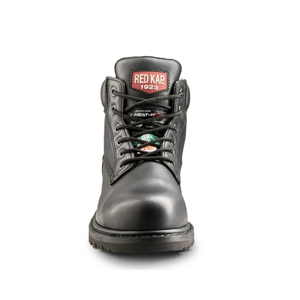 Red Kap Unisex 6" Steel Toe Insulated Work Safety CSA Boot CF23101AIBK - Black