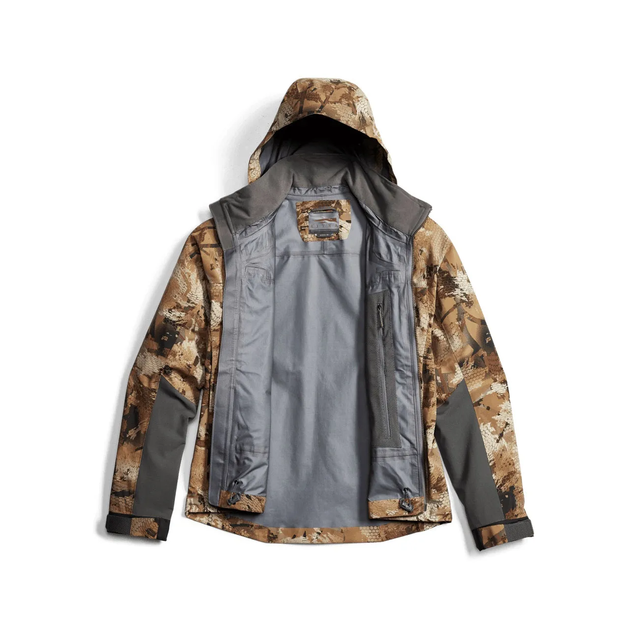 'Sitka' Men's Delta Pro Wading WP Jacket - Waterfowl : Optifade Waterfowl Marsh