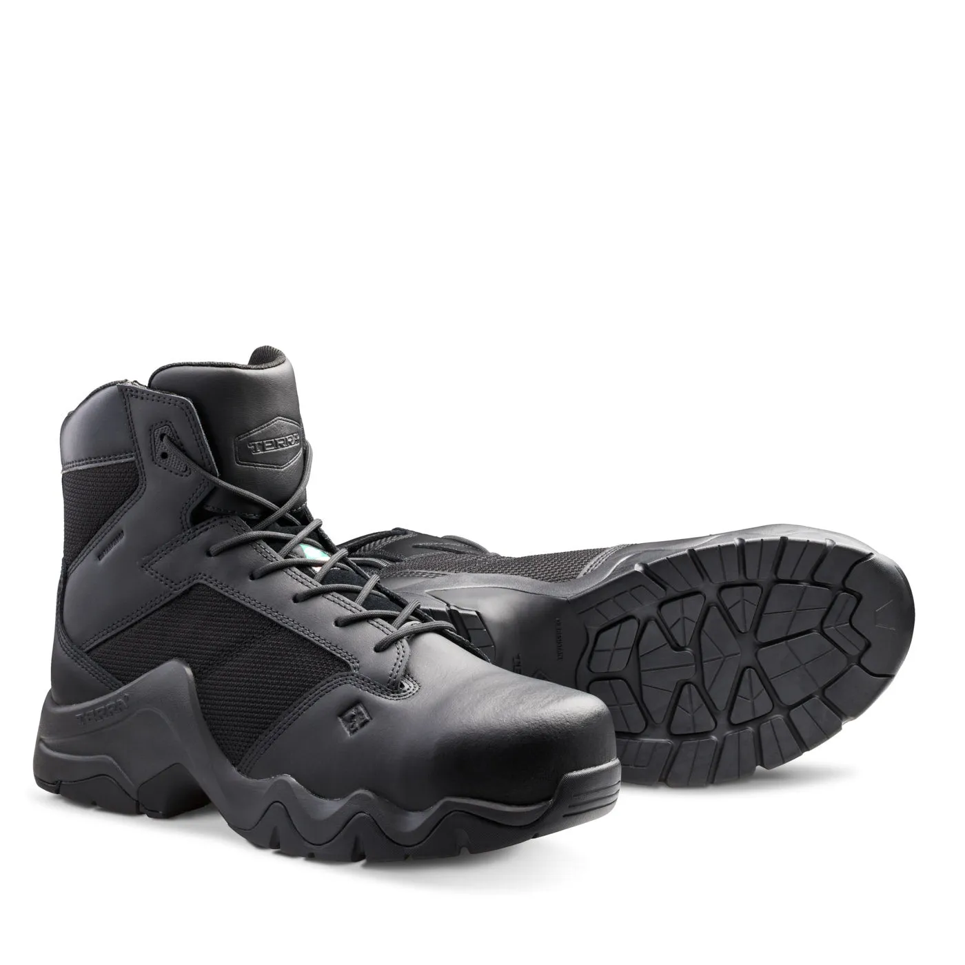 Terra EKG Stealth 6 Men's Uniform Composite Toe Work Shoe TR0A4NRYBLK - Black