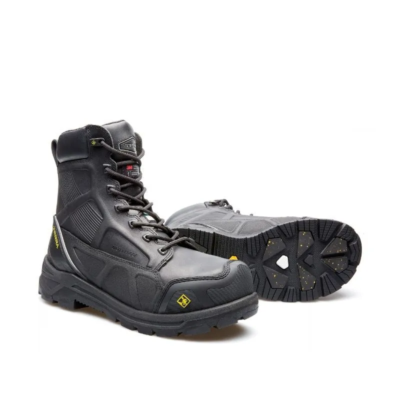 Terra VRTX Expedition Men's 8 Composite Toe Work Boot w/ Vibram Arctic Grip TR0A4NQMBLK