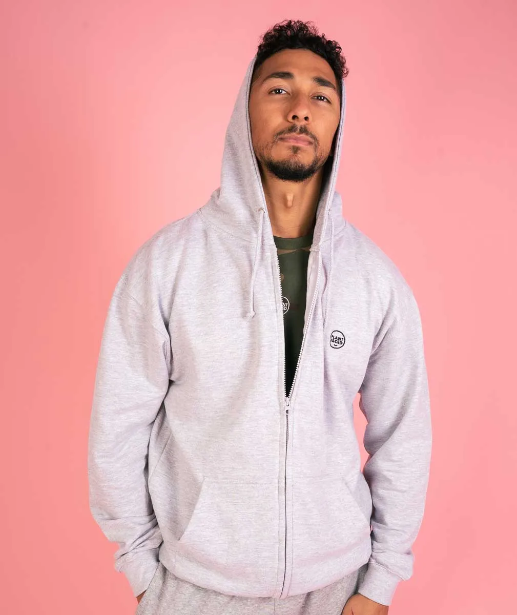 The Classics Zoodie - Embroidered Logo - Heather Grey