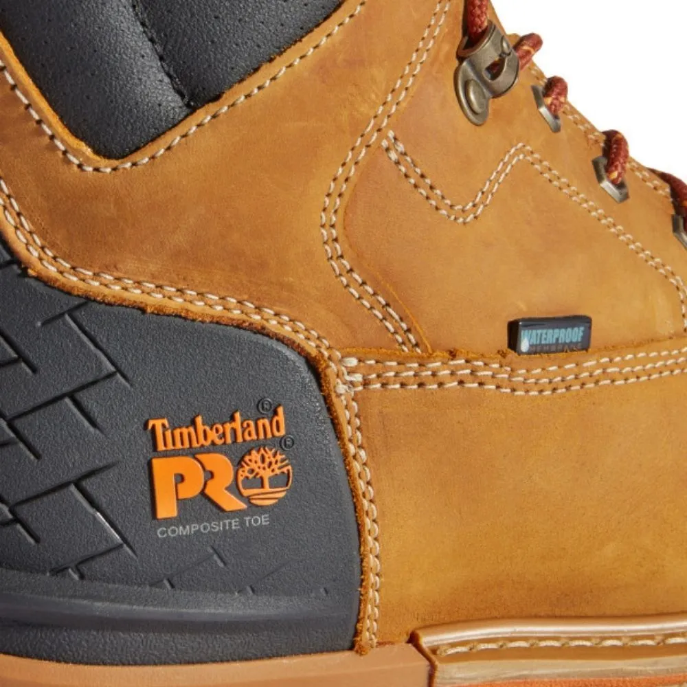 Timberland PRO Boondock Men's 6 Waterproof Composite Toe Safety Boot TB0A2A8A231 - Wheat