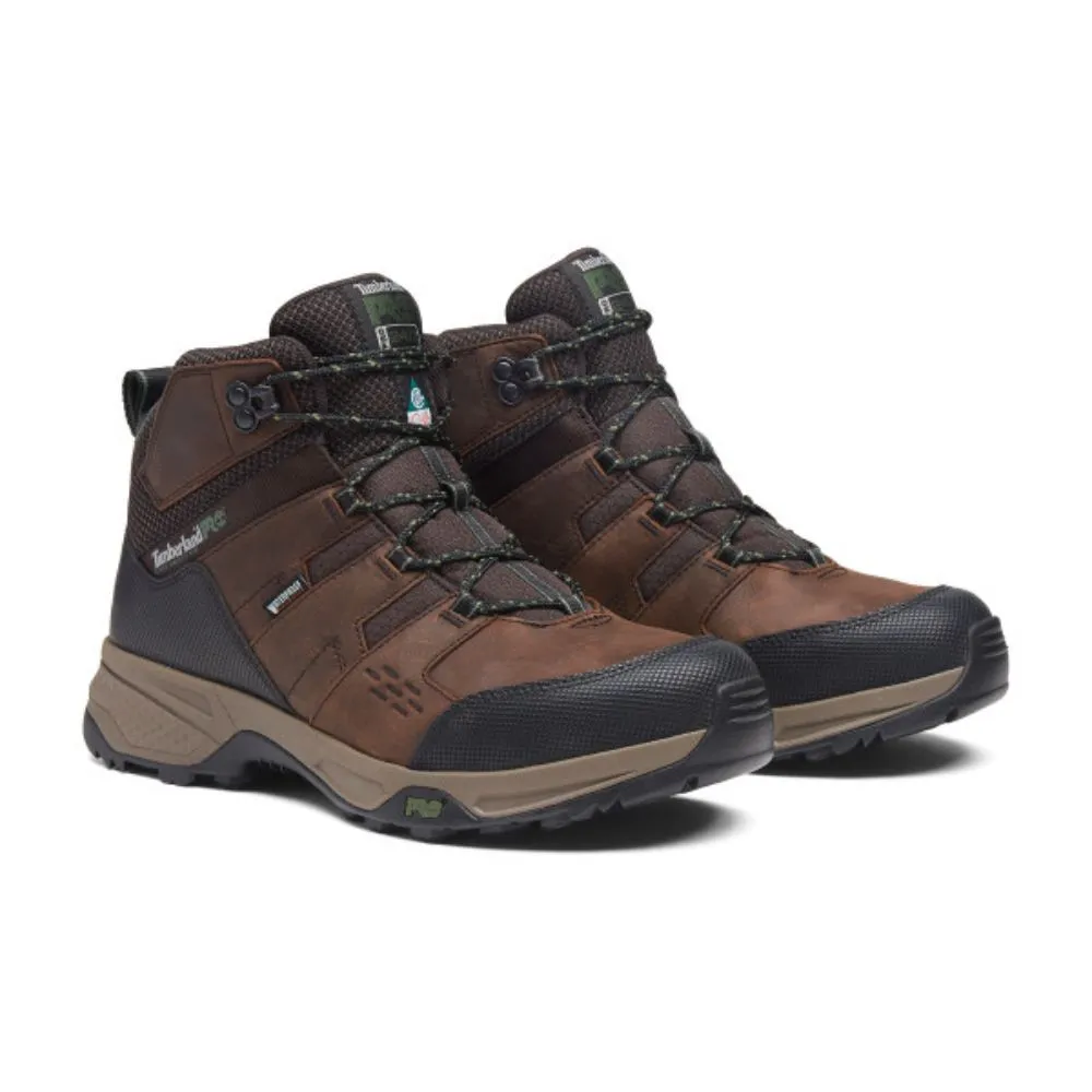 Timberland PRO Switchback LT Men's Waterproof 6 Steel Toe Work Boot TB0A61T7214 - Brown