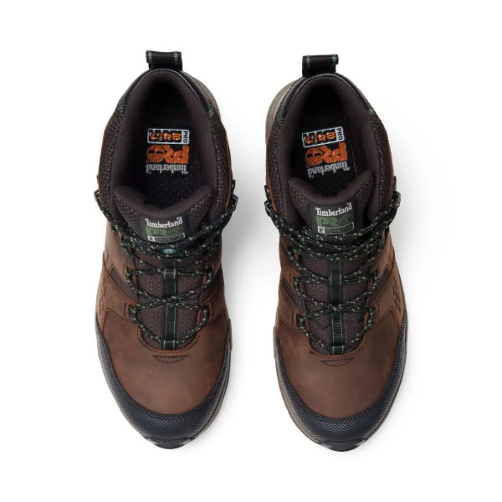 Timberland PRO Switchback LT Men's Waterproof 6 Steel Toe Work Boot TB0A61T7214 - Brown