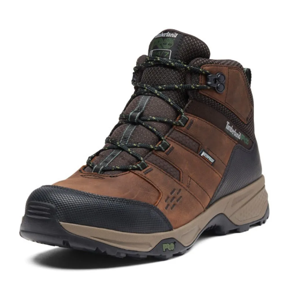 Timberland PRO Switchback LT Men's Waterproof 6 Steel Toe Work Boot TB0A61T7214 - Brown