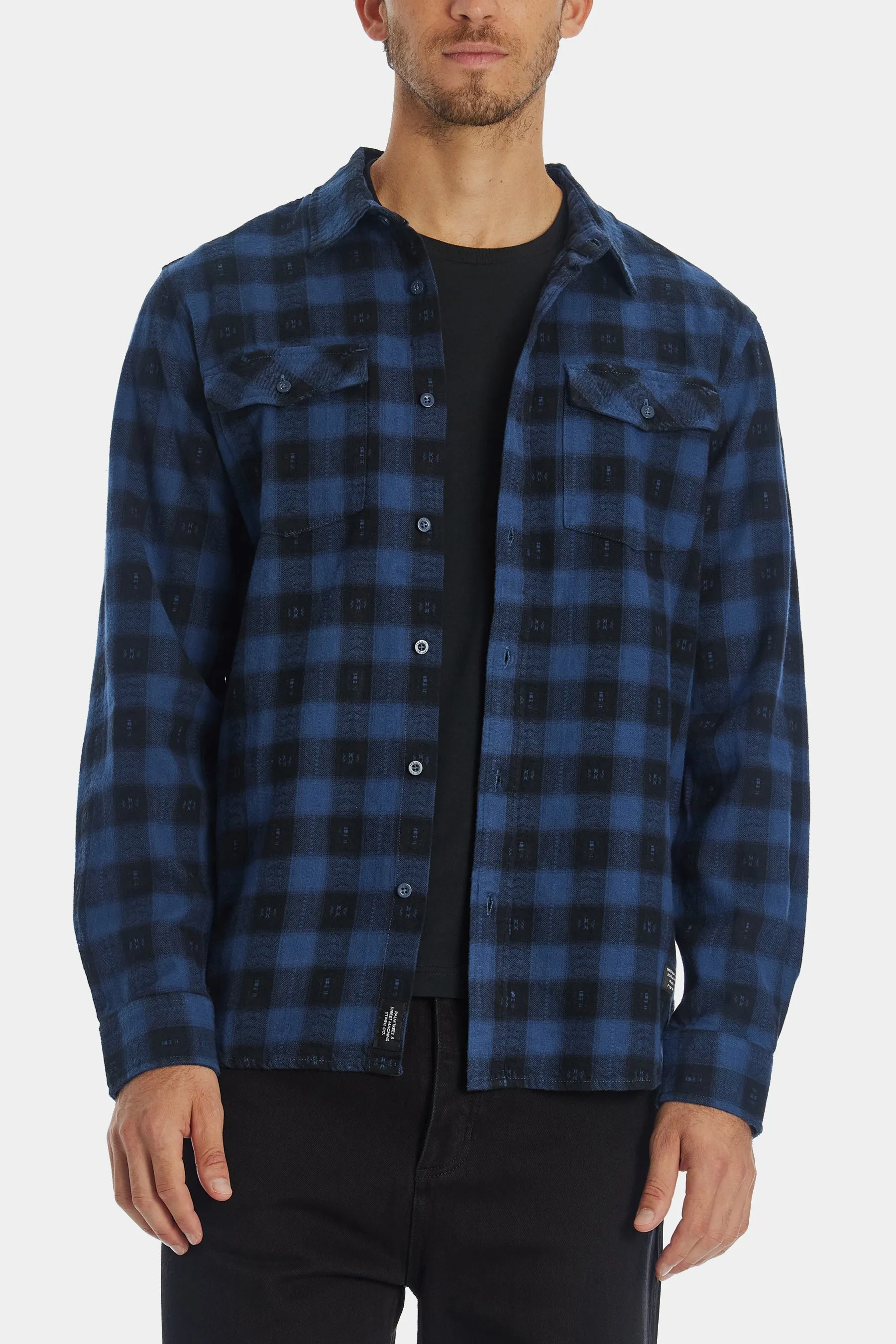 Liste Long Sleeve Flannel Shirt