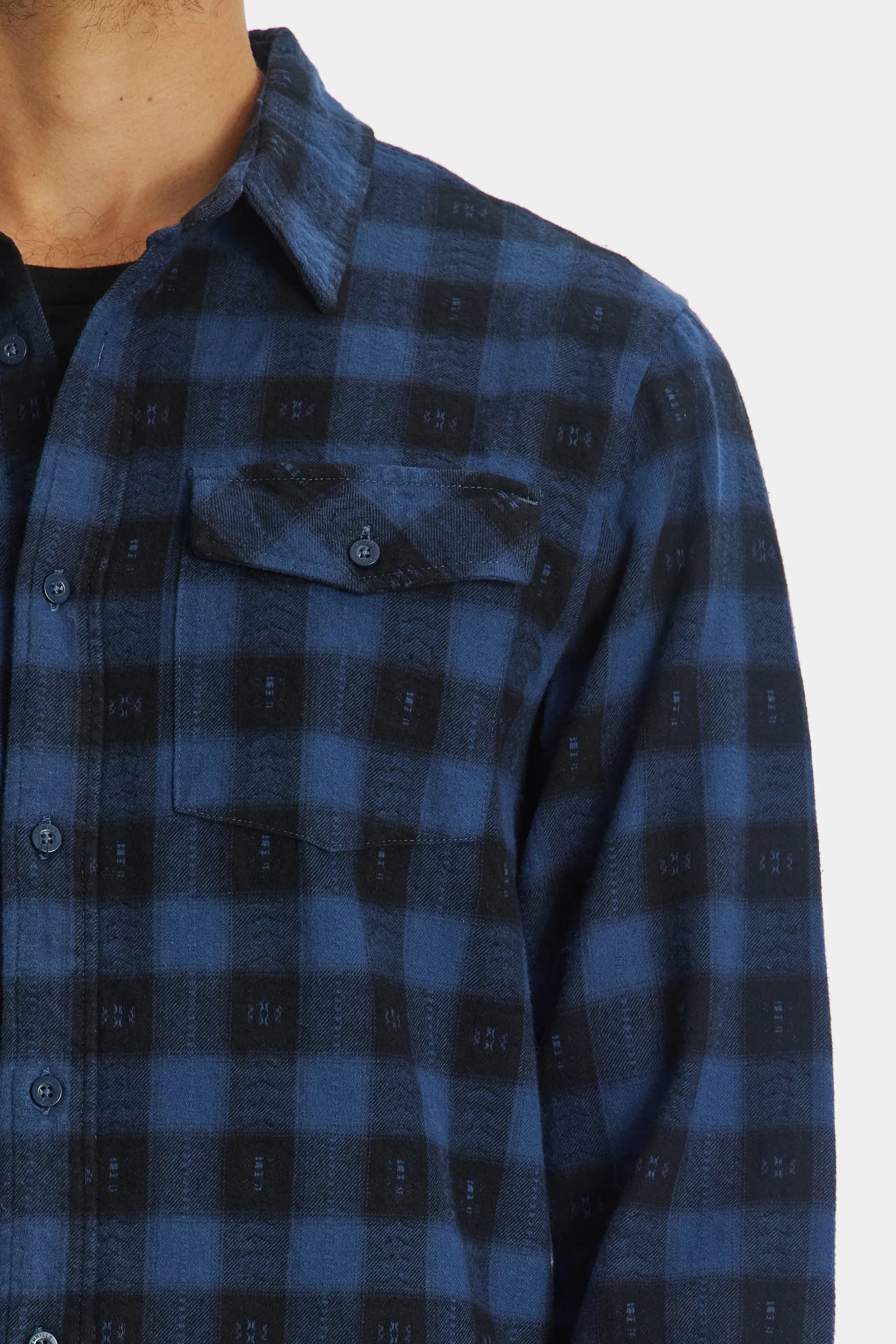 Liste Long Sleeve Flannel Shirt