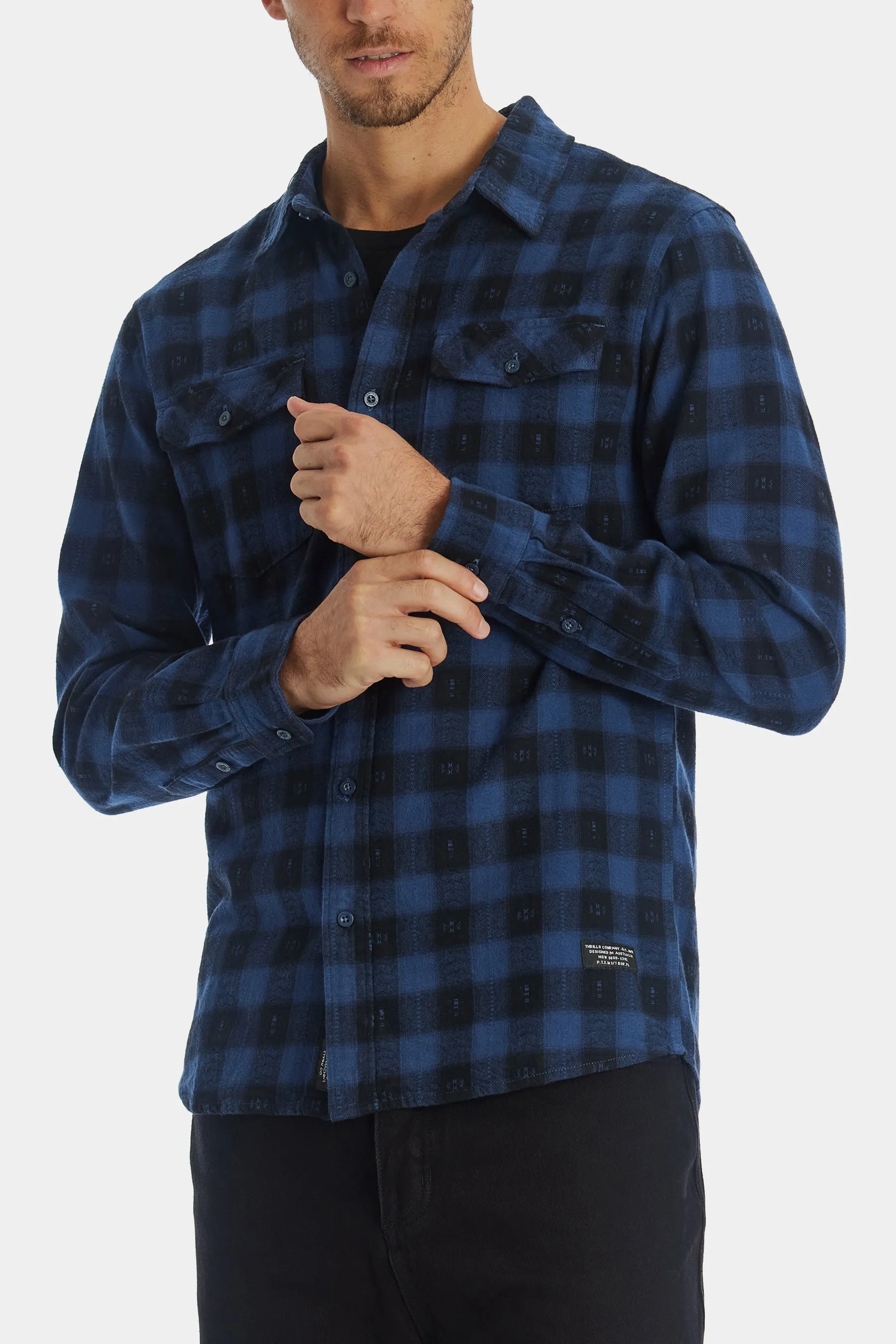 Liste Long Sleeve Flannel Shirt