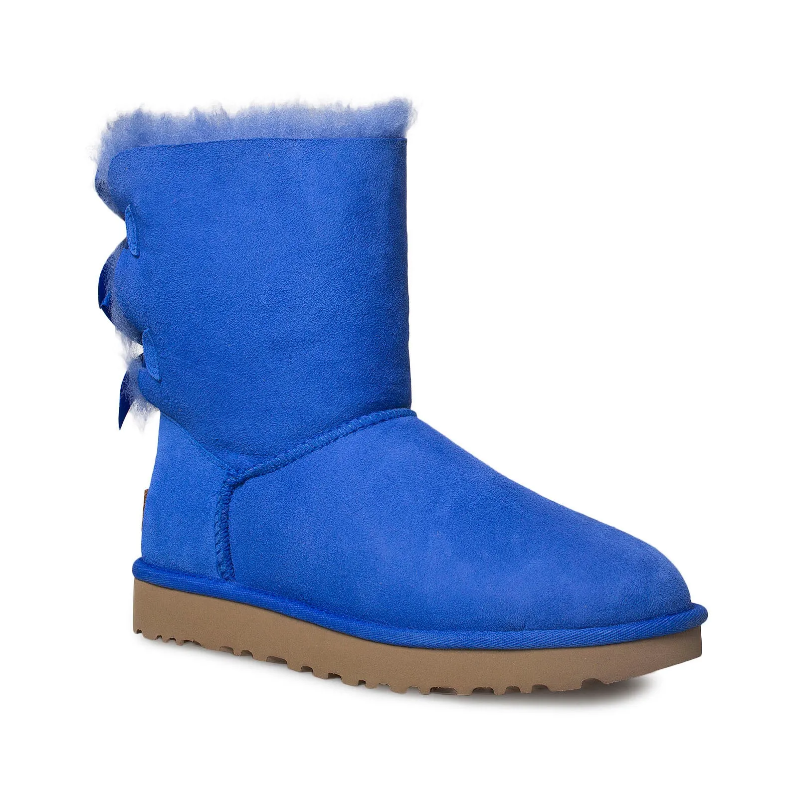 UGG Bailey Bow II Deep Periwinkle Boots - Women's