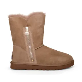 UGG Bailey Zip Short Hickory Boots - Women's