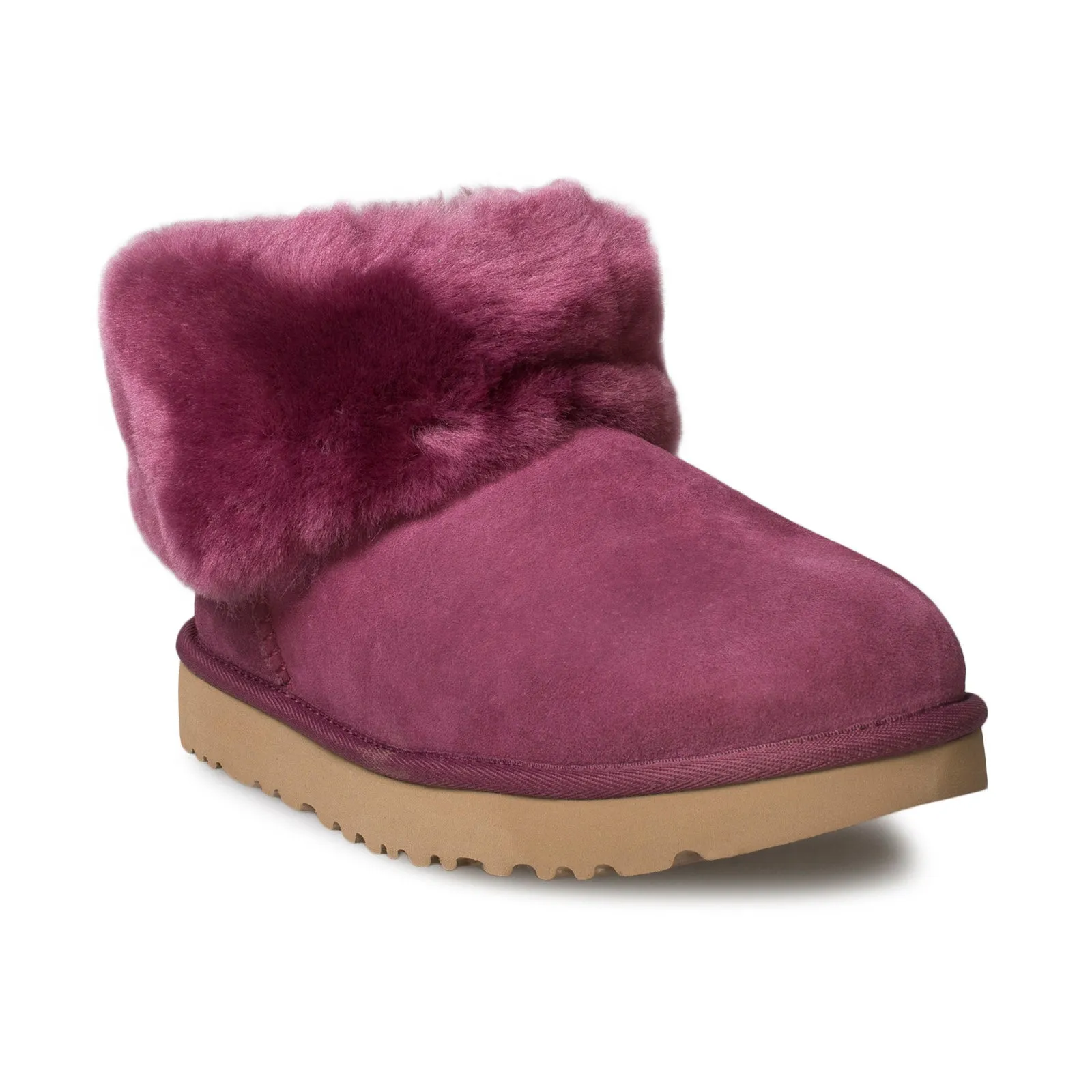 UGG Classic Mini Fluff Bougainvillea Boots - Women's