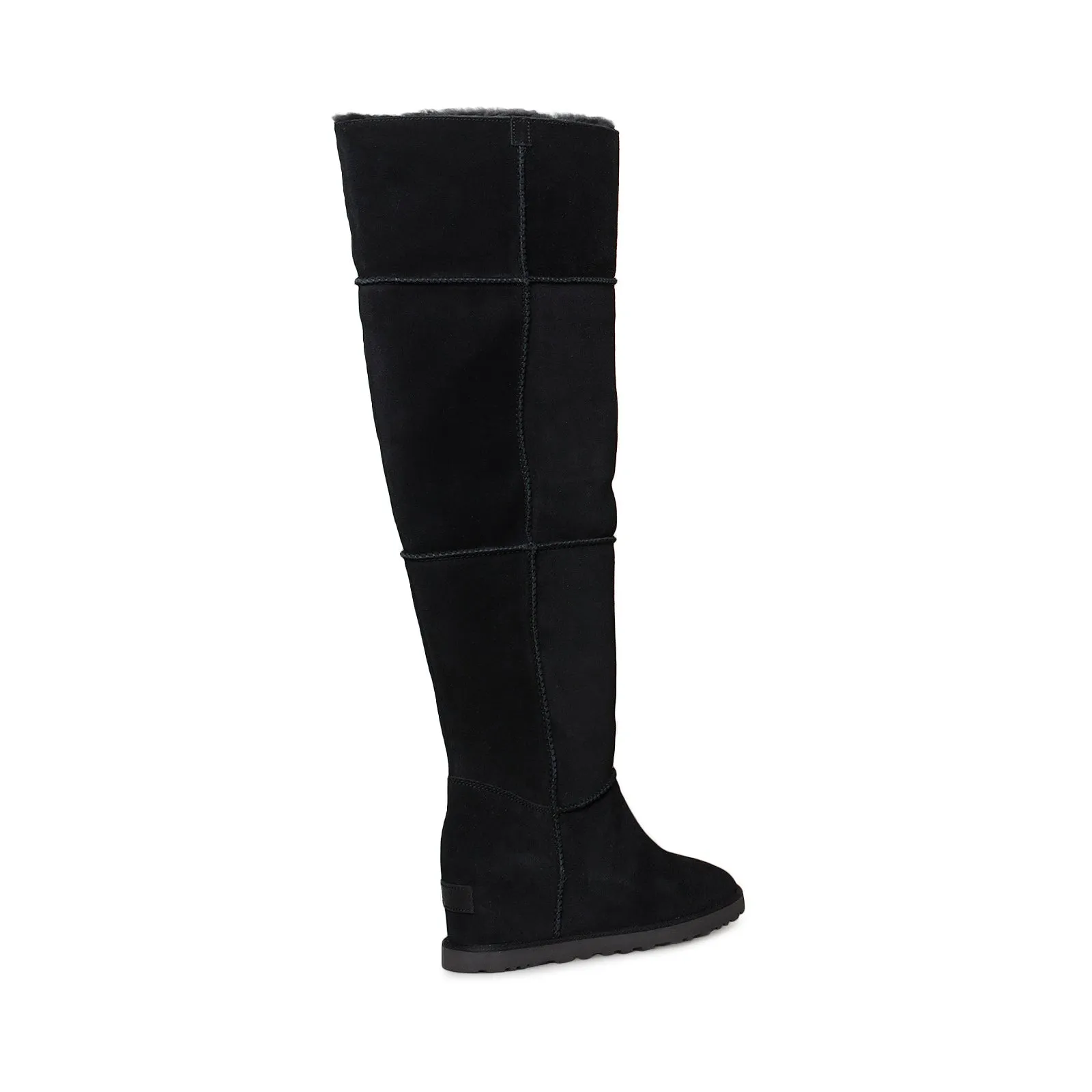 UGG Femme Over The Knee Black Boots - Women's