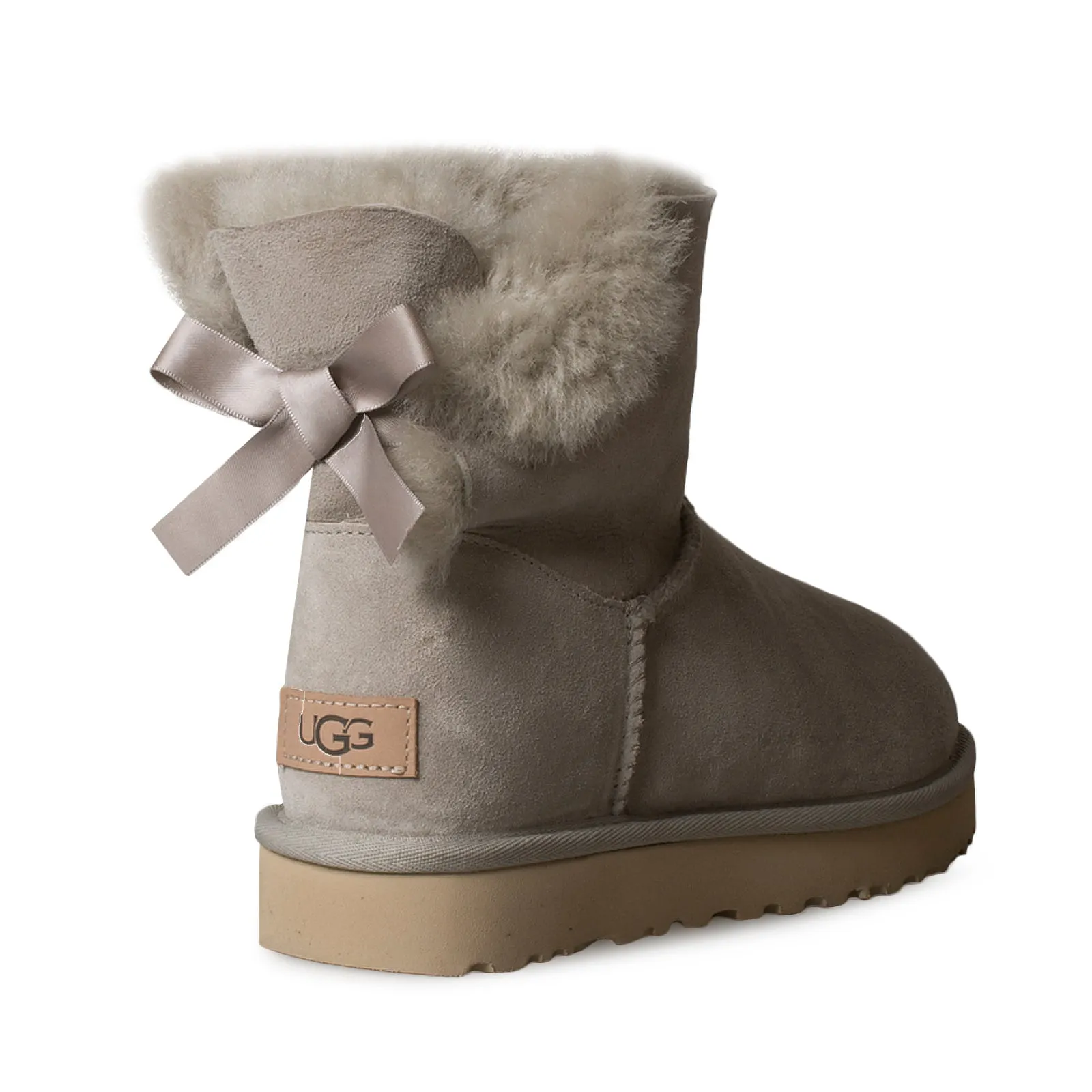 UGG Mini Bailey Bow II Goat Boots - Women's