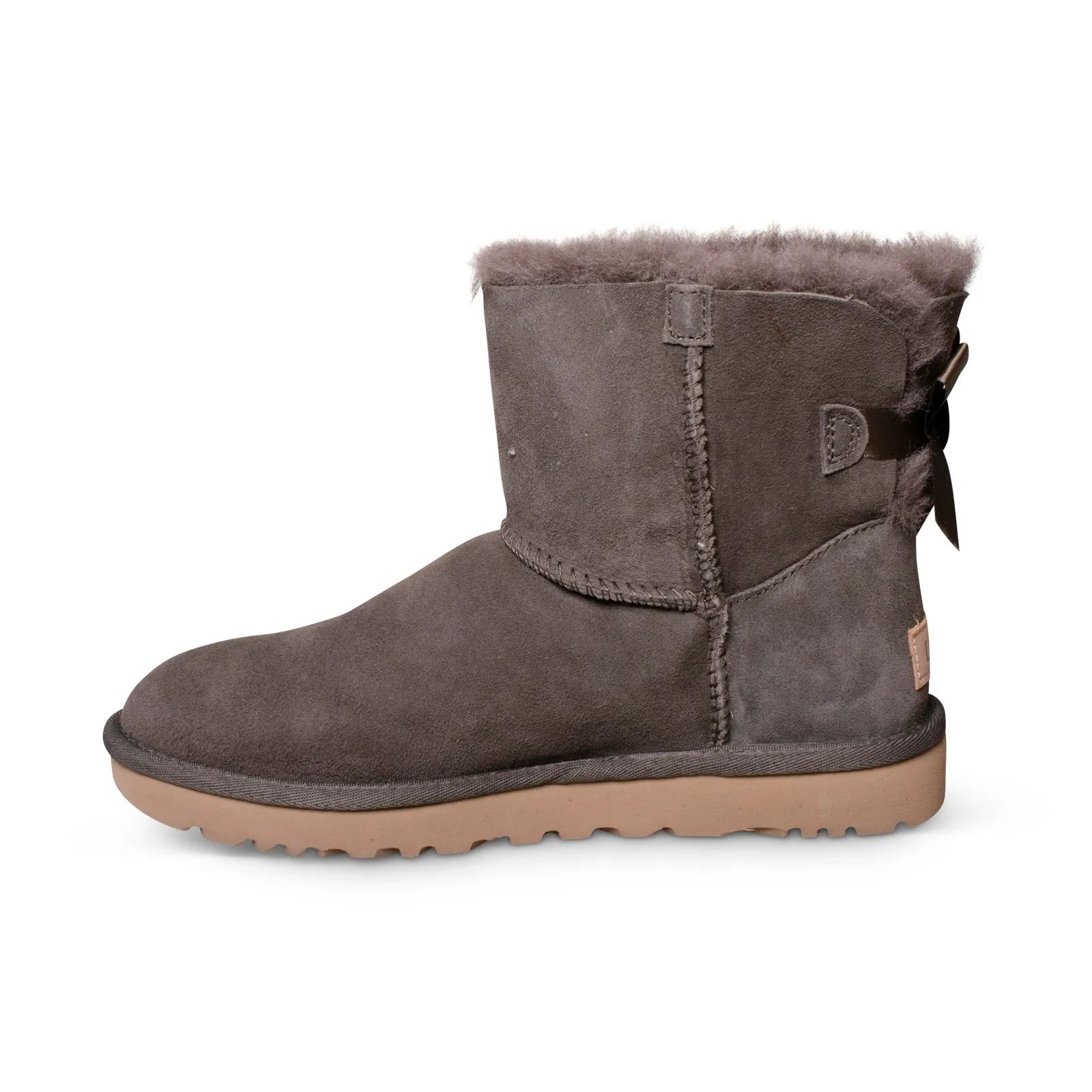 UGG Mini Bailey Bow II Slate Boots - Women's