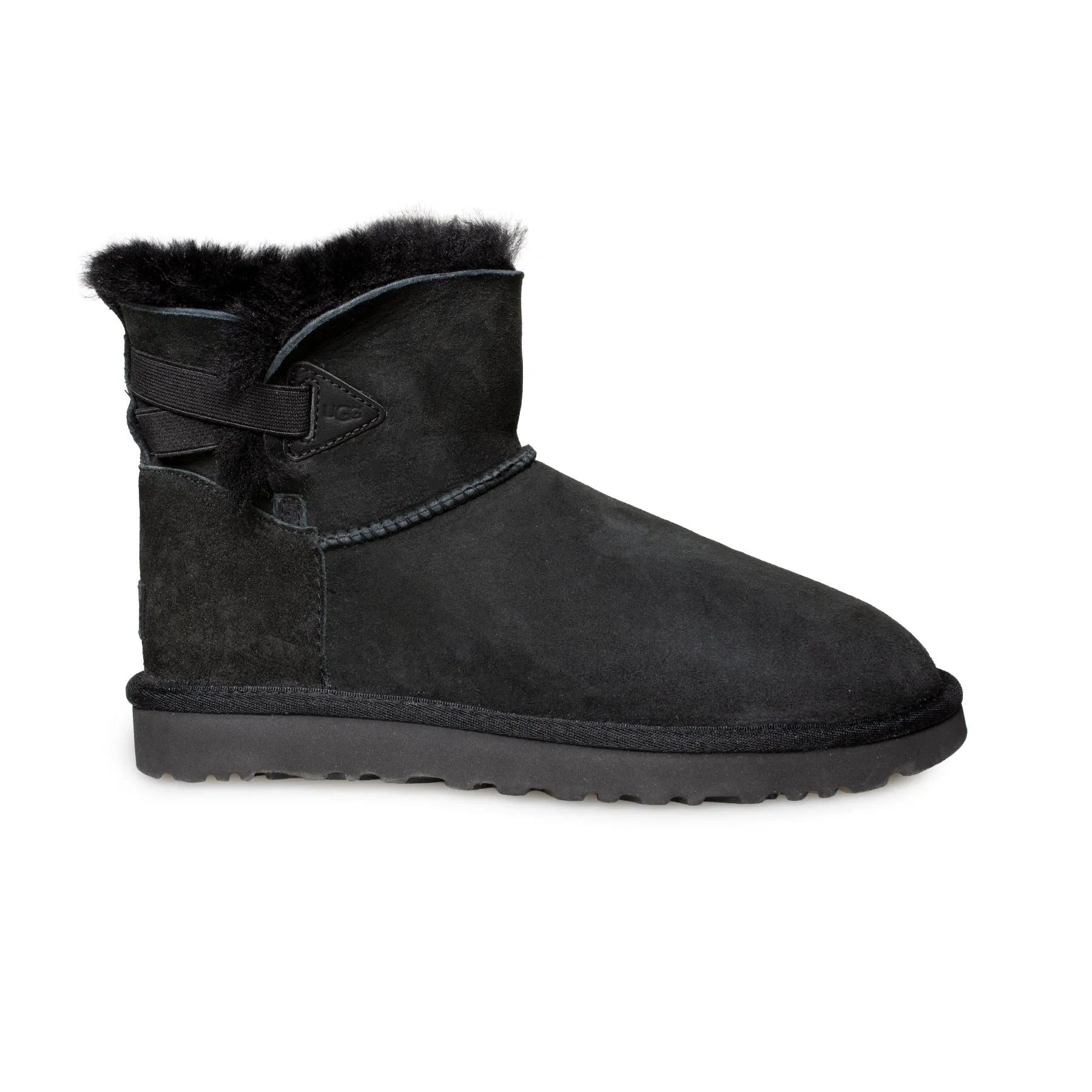 UGG Mini Bailey Flex Black Boots - Women's