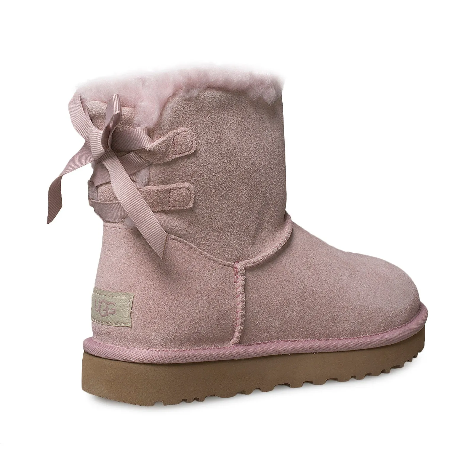 UGG Mini Continuity Bow Pink Crystal Boots - Women's