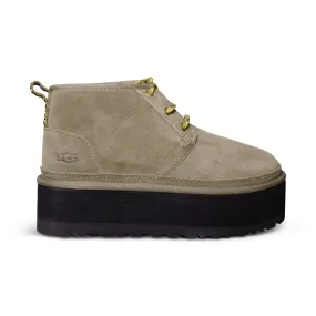 UGG Neumel Heritage Platform Burnt Olive Boots - Women's